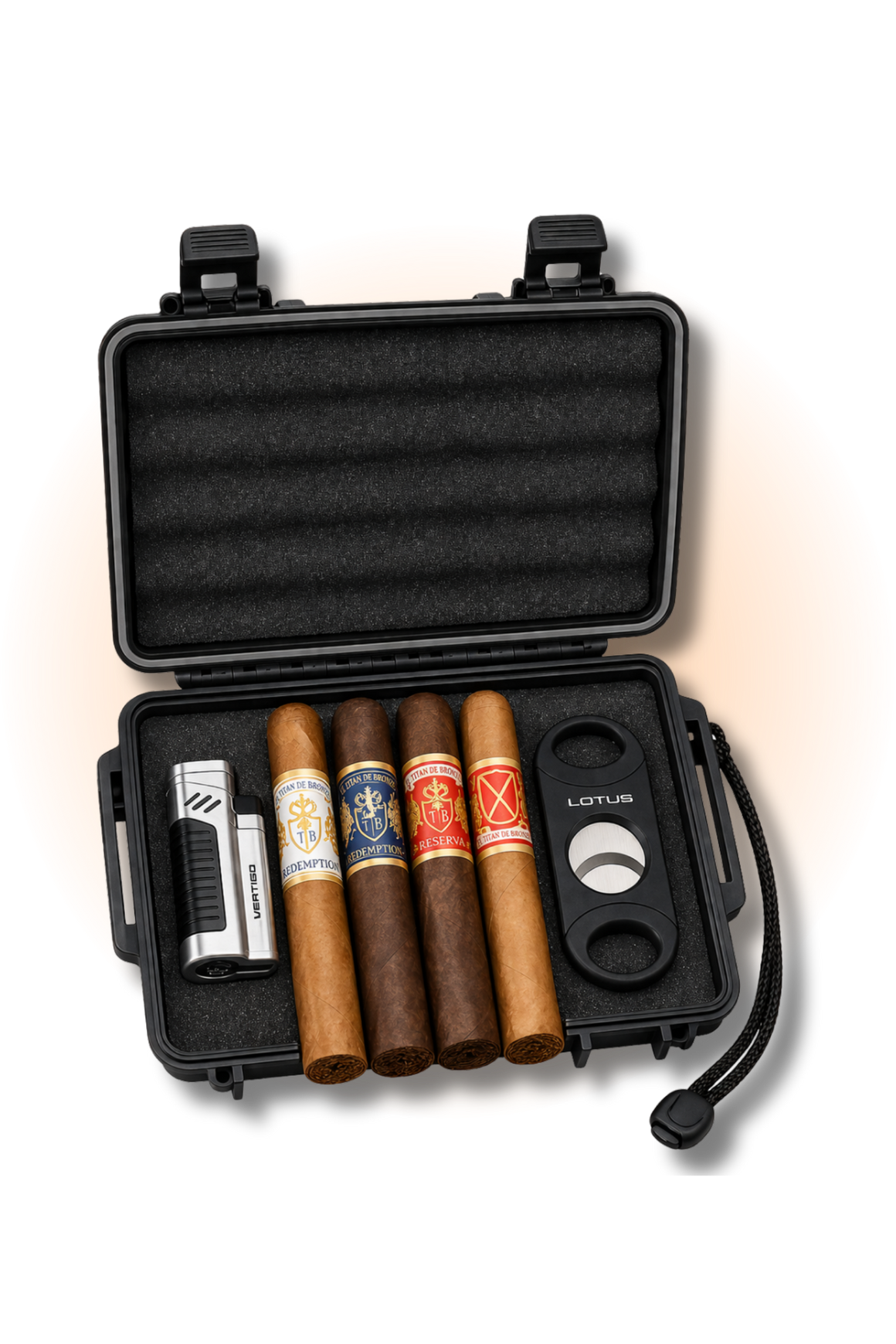 El Titan de Bronze Cigar + Accessories Gift Set