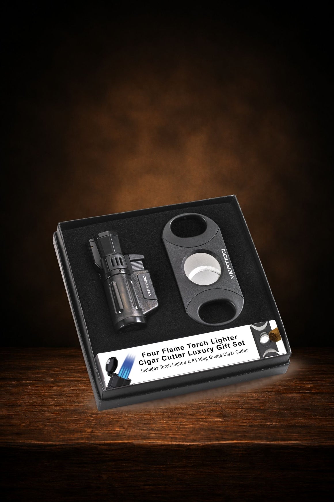 Vertigo Cutter and Lighter Gift Set