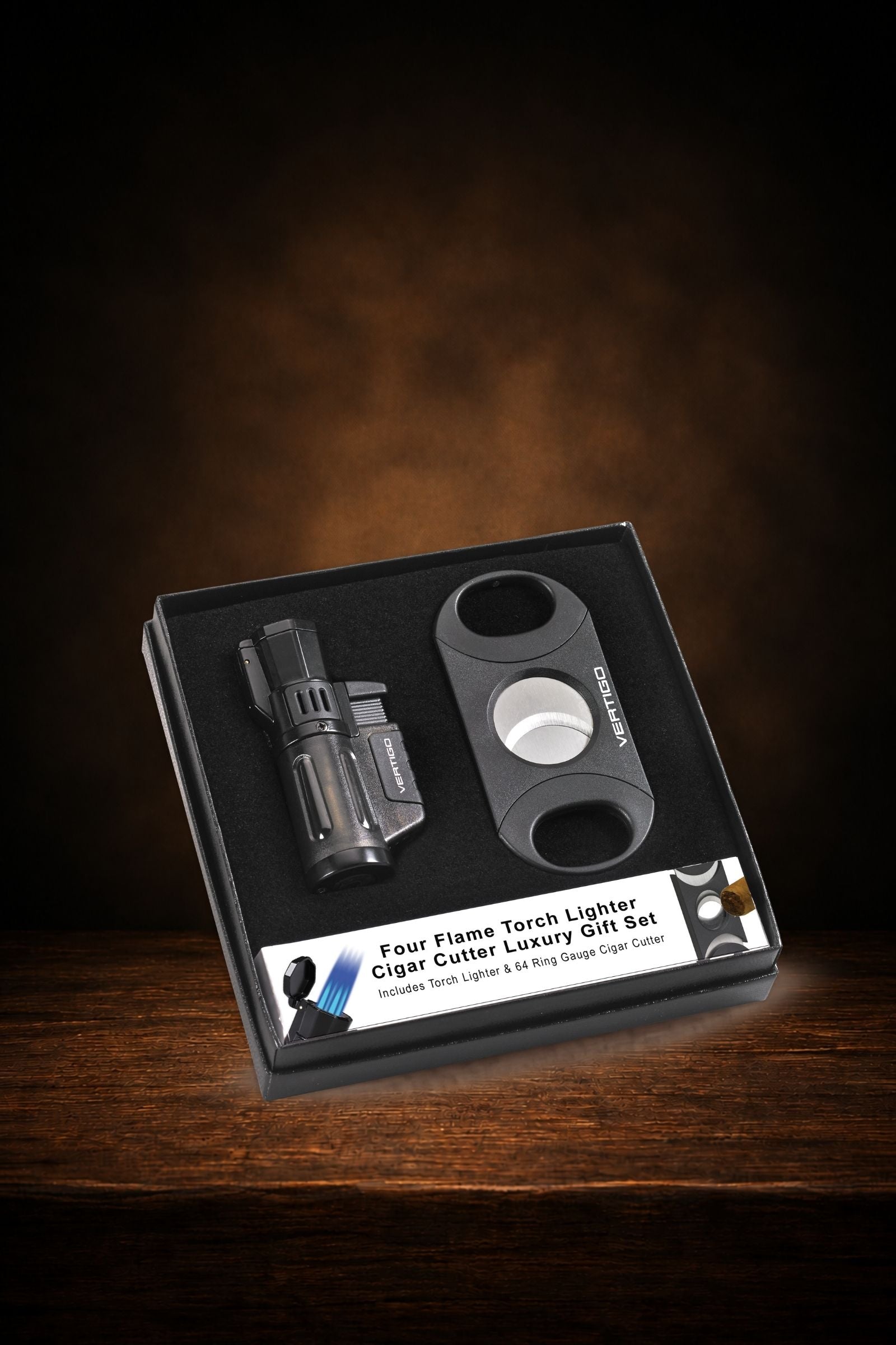 Vertigo Cutter and Lighter Gift Set