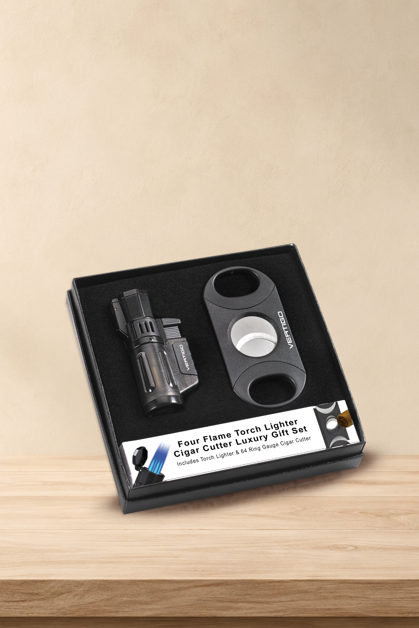 Vertigo Cutter and Lighter Gift Set